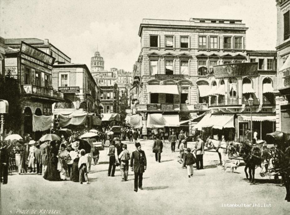 11- Karaköy in the 19<sup>th</sup> century (Istanbul Metropolitan Municipality, Atatürk Library)    