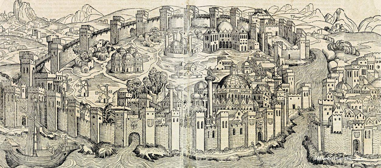 1- Constantinople (1493) (Schedel)