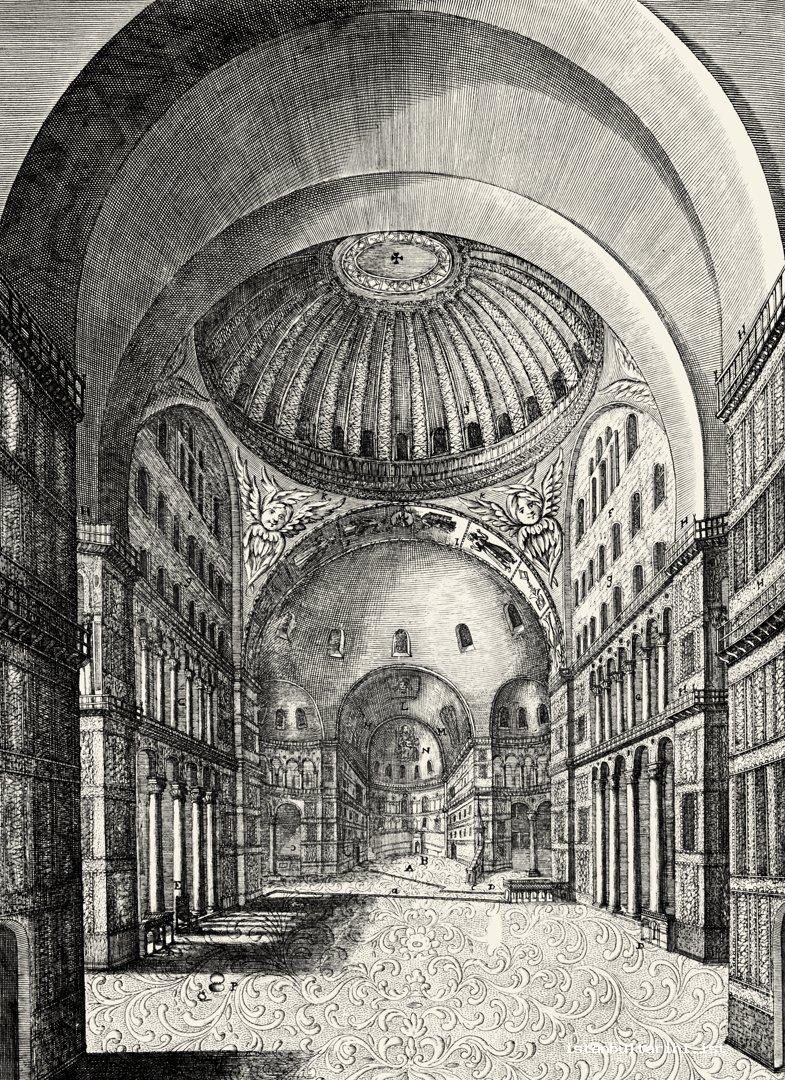 2- Hagia Sophia, the symbol temple of Constantinople (Bunduri)