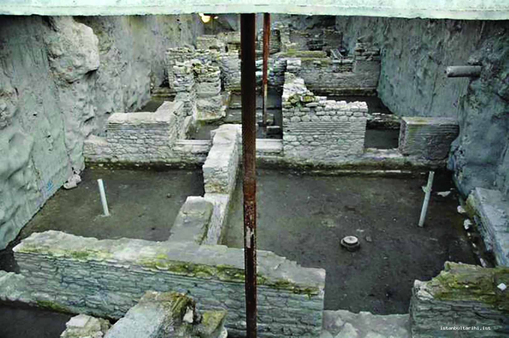 51- North entrance excavation area, Byzantium architecture