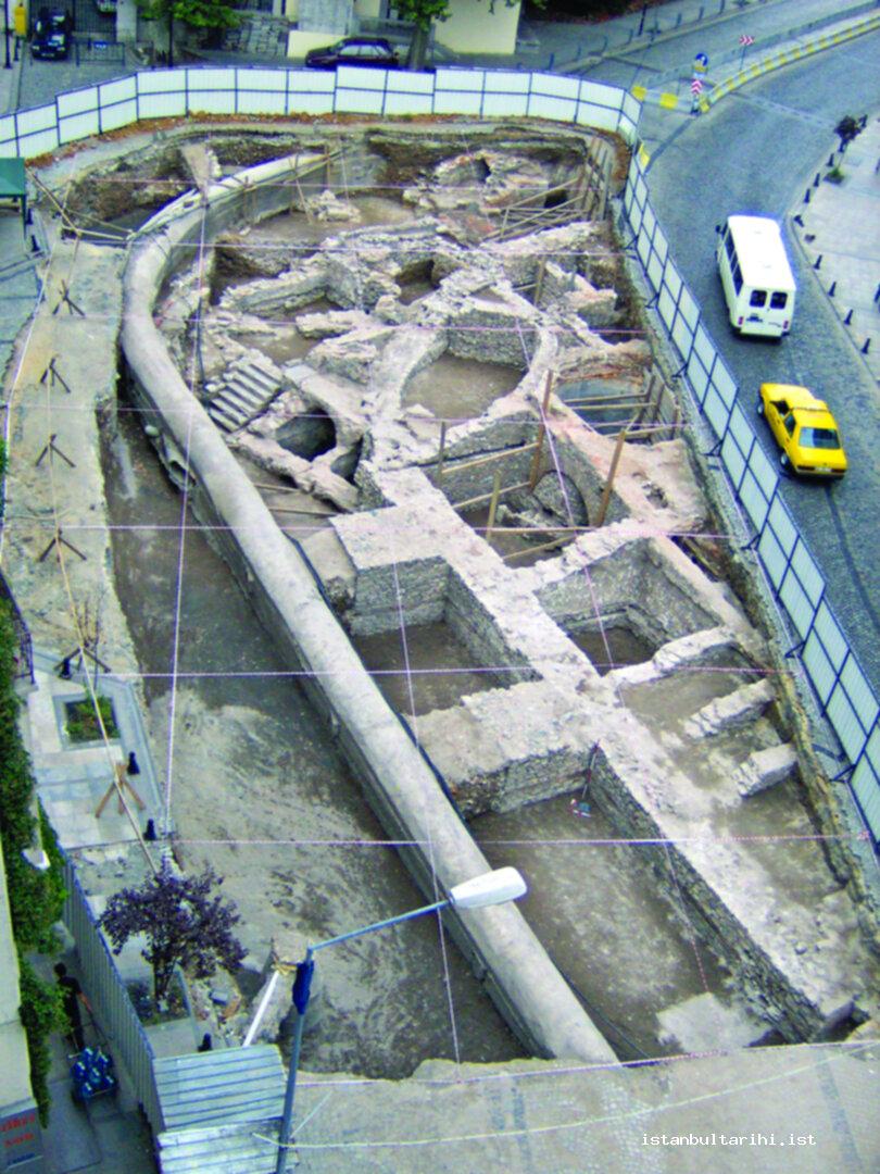 53- South entrance excavation area, remnants from 19<sup>th</sup> and 20<sup>th</sup> centuries