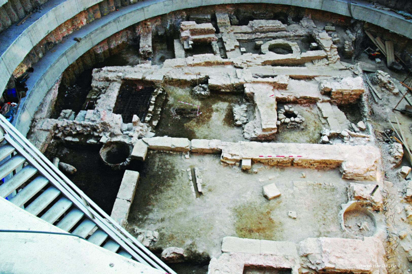 57- Hocapaşa, west shaft excavation area, Late Roman Early Byzantium remnants