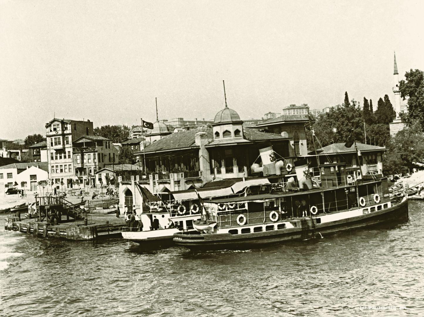 14- The appearance of Beşiktaş pier about seventy years ago