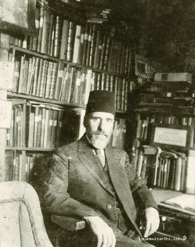 1- Tahirü’l Mevlevi An elegant gentlemen of Istanbul (M. Tahir Olgun) (from the archives of Yusuf Çağlar)