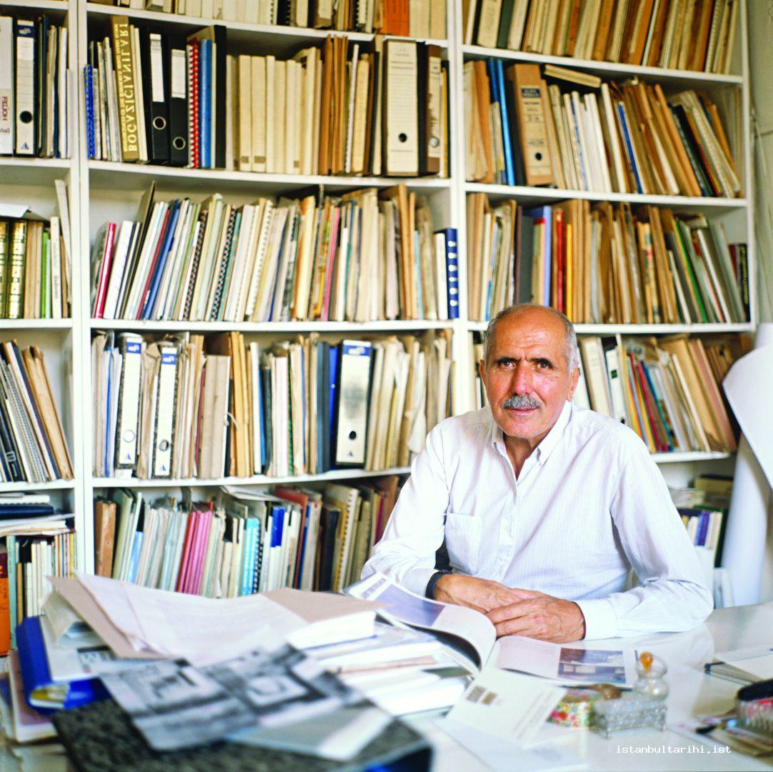 3- Turgut Cansever in his office