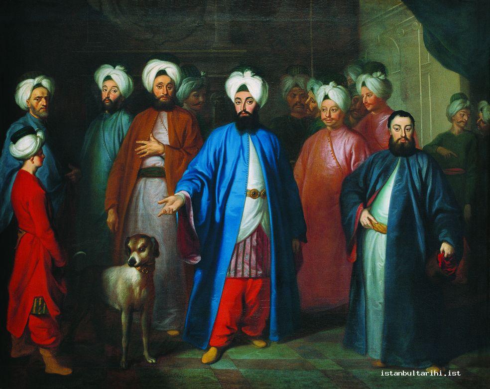 20- 1732’de İsveç’e elçi olarak giden Mehmed Said Efendi ve maiyeti (Schröder, Pera Müzesi)
