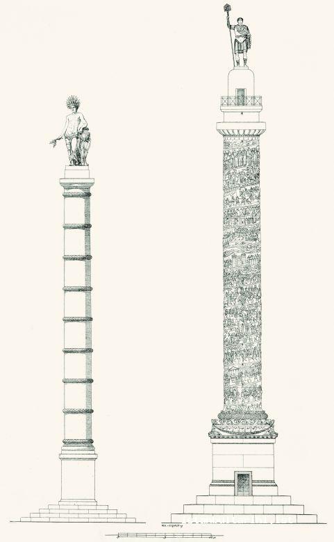 5- The columns of Emperor Constantine and Arcadius