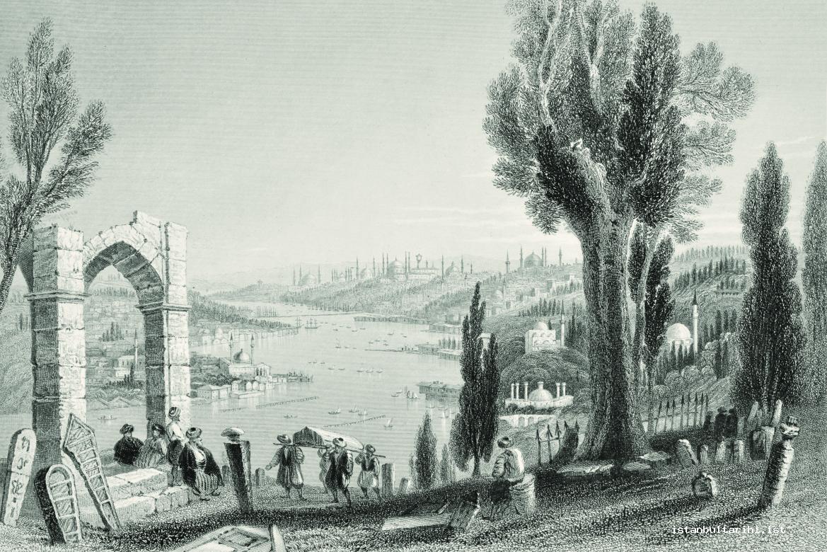 2- The view of Istanbul from the hillside of Eyüp (Bartlett)