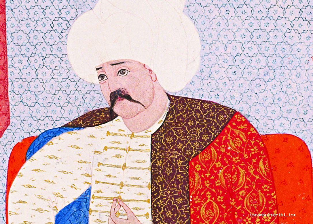 Sultan Selim I (Seyyid Lokman, <em>Kiyafat al-Insaniyya fi Shama’il al-Uthmaniyya</em>, Topkapı Palace Museum)