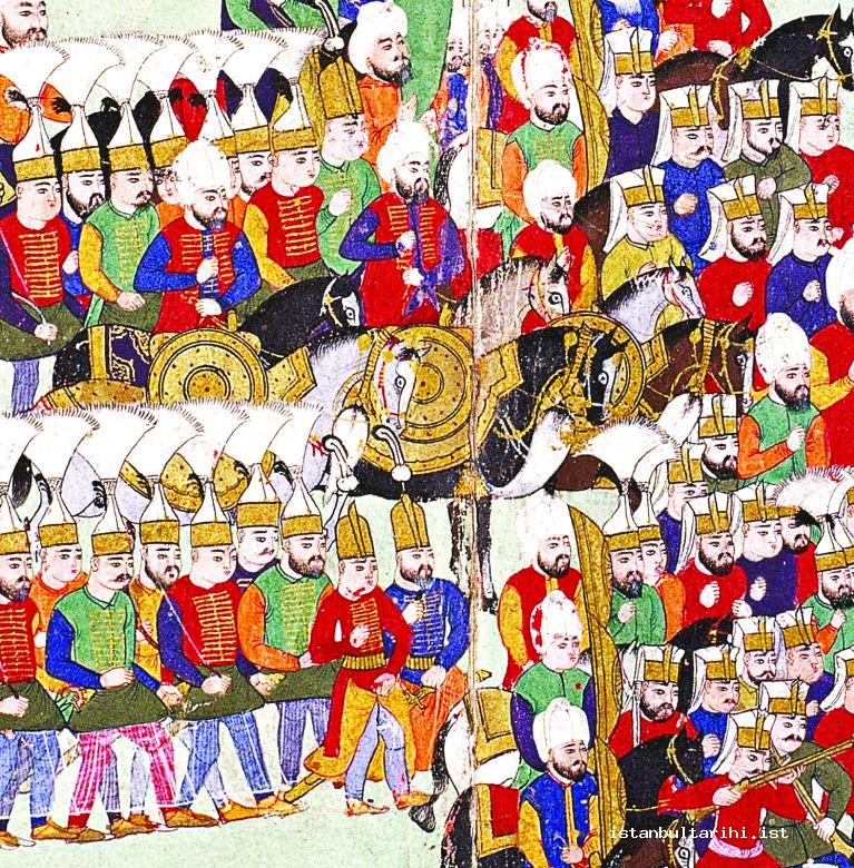 1- Janissaries in battle order