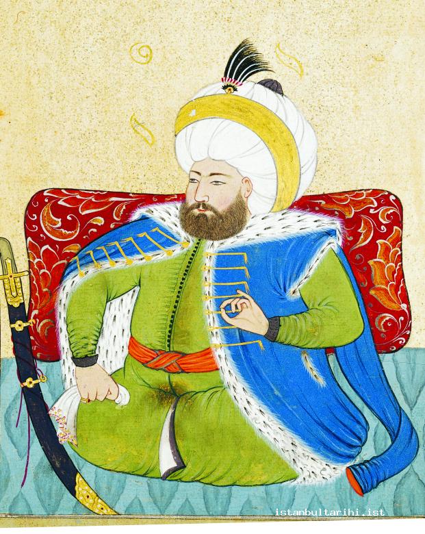 5- The portrait of Sultan Mehmed II painted by Levni (Topkapı Palace Museum, no. A. 3109)