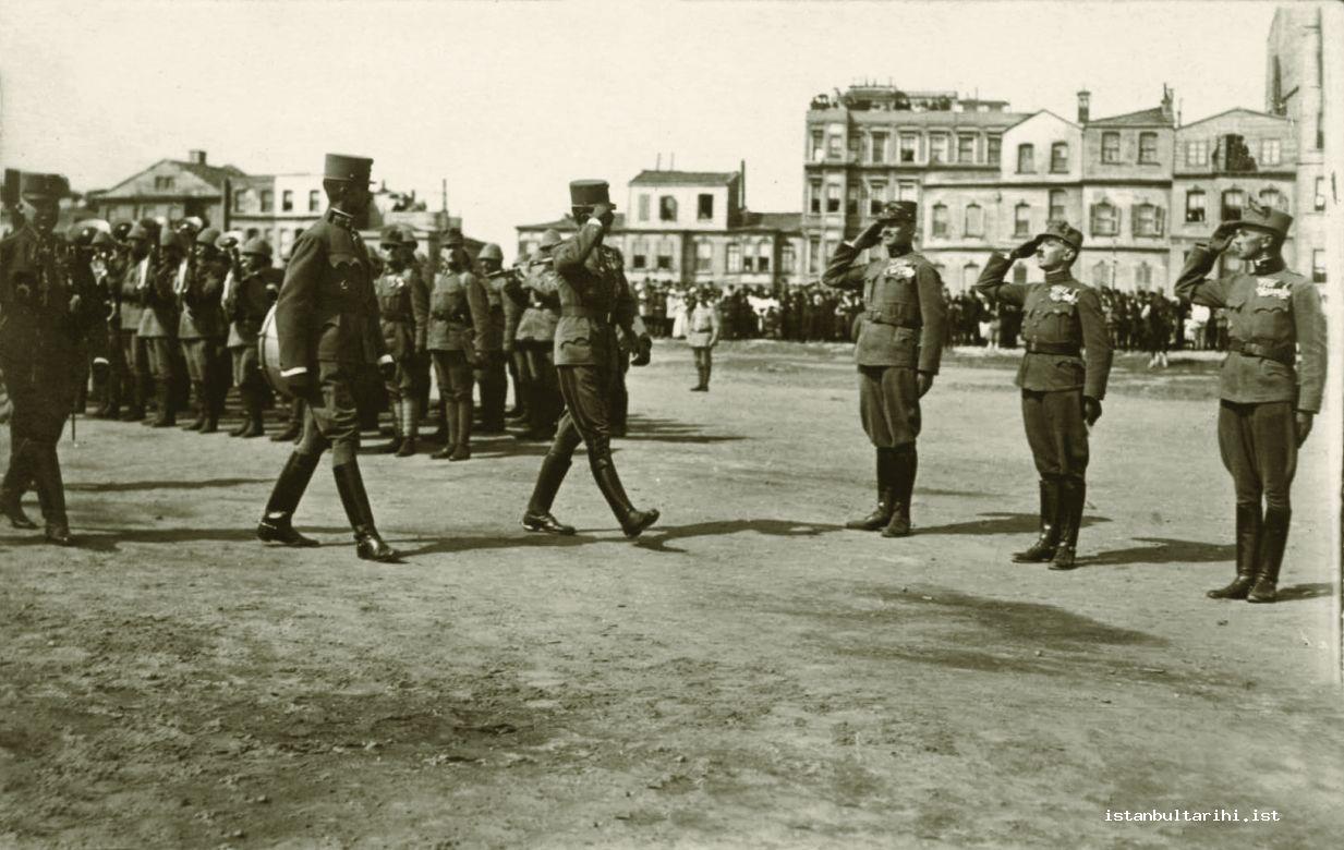 3d- Occupation commanders and soldiers in Istanbul (Istanbul Metropolitan Municipality, Atatürk Library)