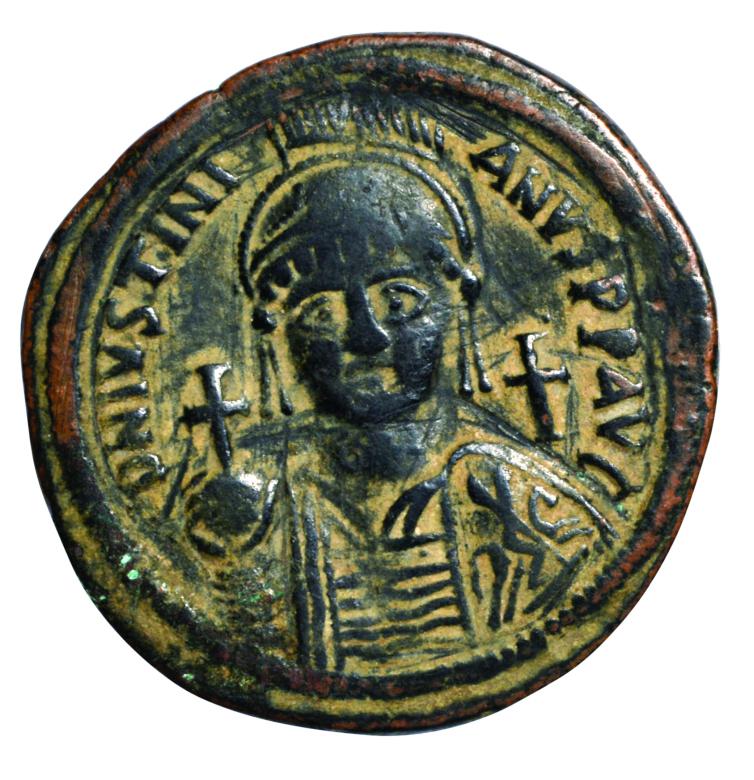 1- Emperor Justinian (Istanbul Archeology Museum, Coins Section)