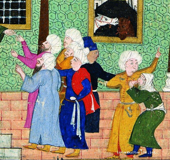 8- People of Istanbul when submitting their written complaints to the qad (<em>Nadiri Divanı</em>)