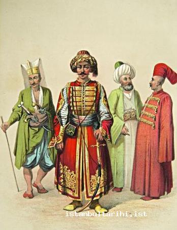 3- Janissary, a major and a cannoneer from New Order (Nizam-ı Cedid) corps(Brindesi)
