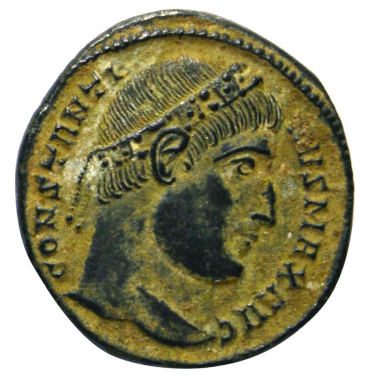 1- The Great Constantine (Istanbul Archeology Museum, Coins Section)