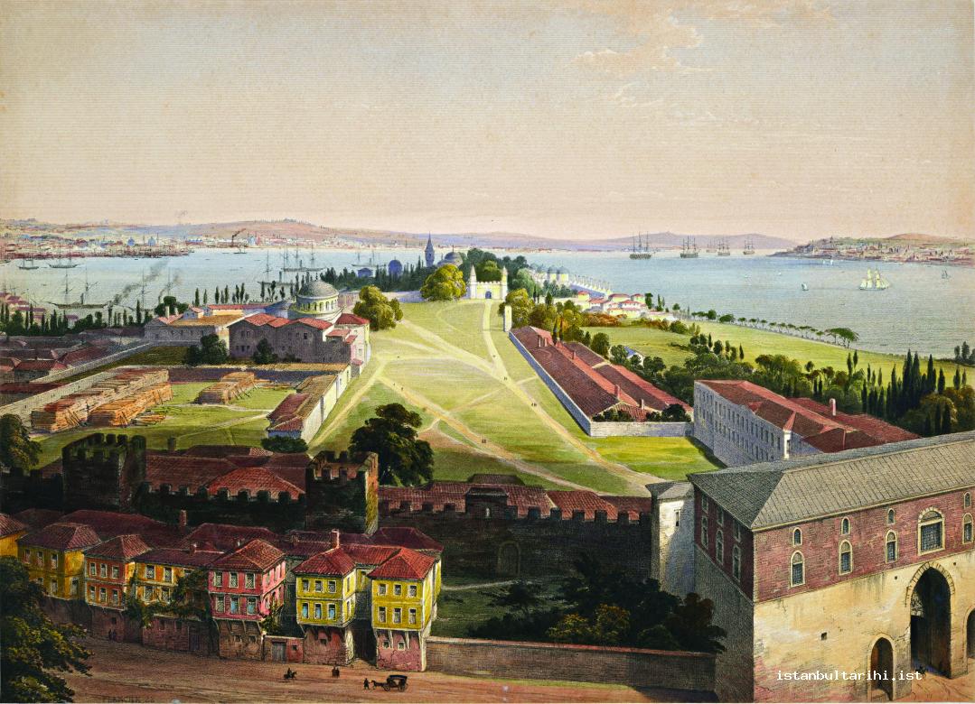 13- Topkapı Palace, the center of the government of Istanbul and the empire (Fossati)