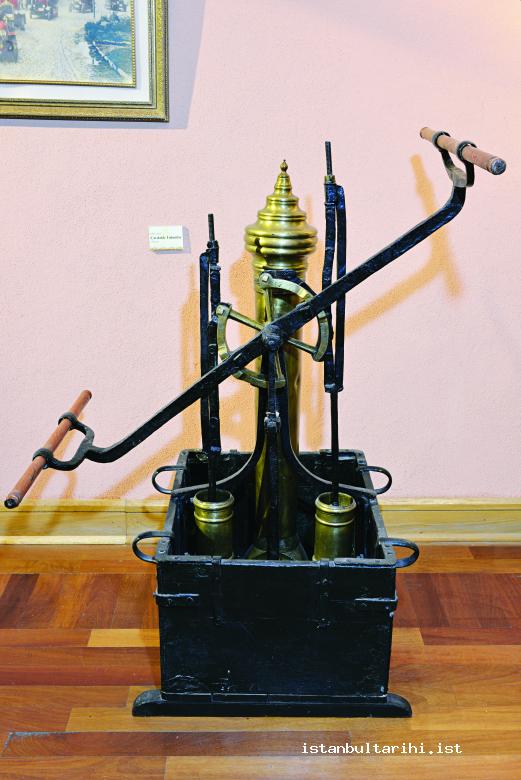 3- The pump with pergola (Istanbul Metropolitan Municipality, Fire Department Museum)