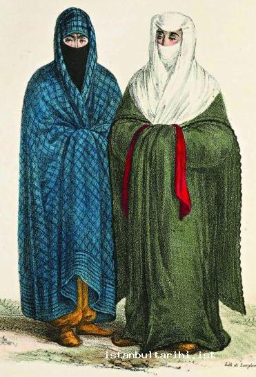 3- An Egyptian (left) and Turkish woman (Thomas Shaw)