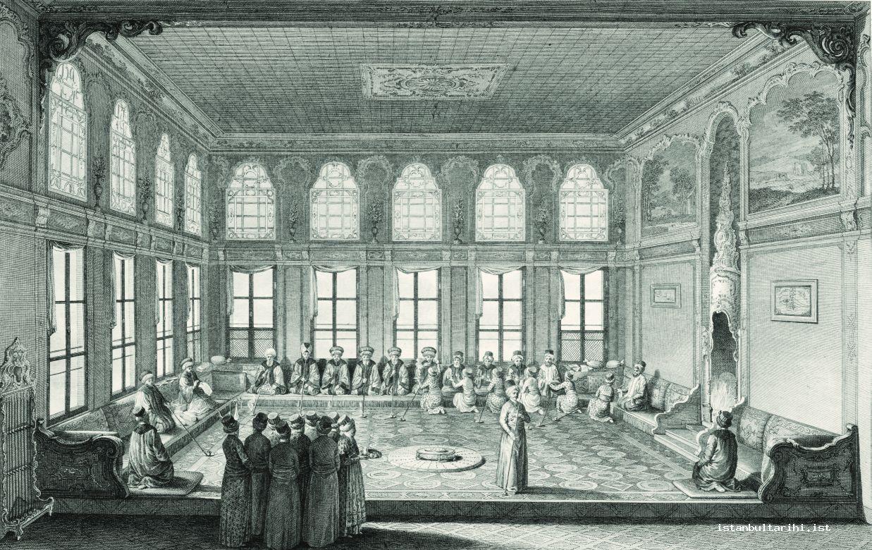 10- Guests being hosted in the mansion of a vizier (d’Ohsson)