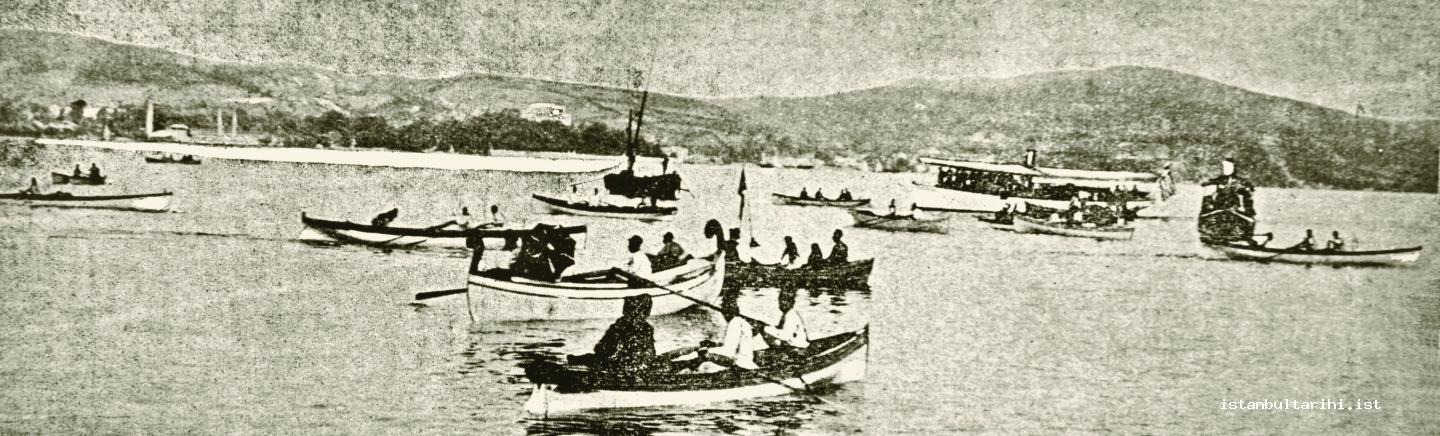 19- Boat race organized in Tarabya (<em>Malumat</em>)