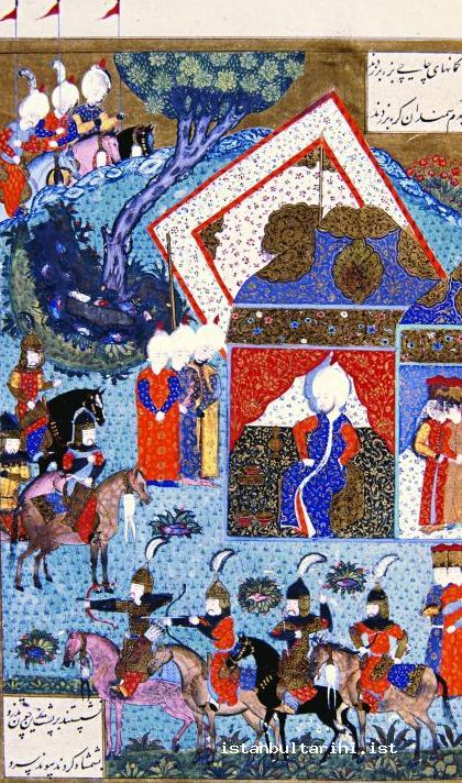 4- The show of shooting arrows in the presence of Sultan Süleyman I (Arifi)