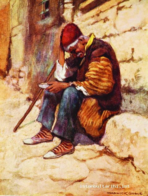 4- A beggar in Istanbul (Millingen)