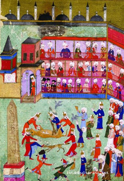 1- People having fun in the festivities of 1582 (İntizami)