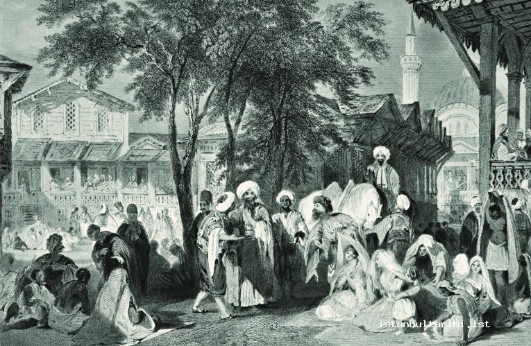 1- Istanbul slave market also known as women bazaar (Allom)
