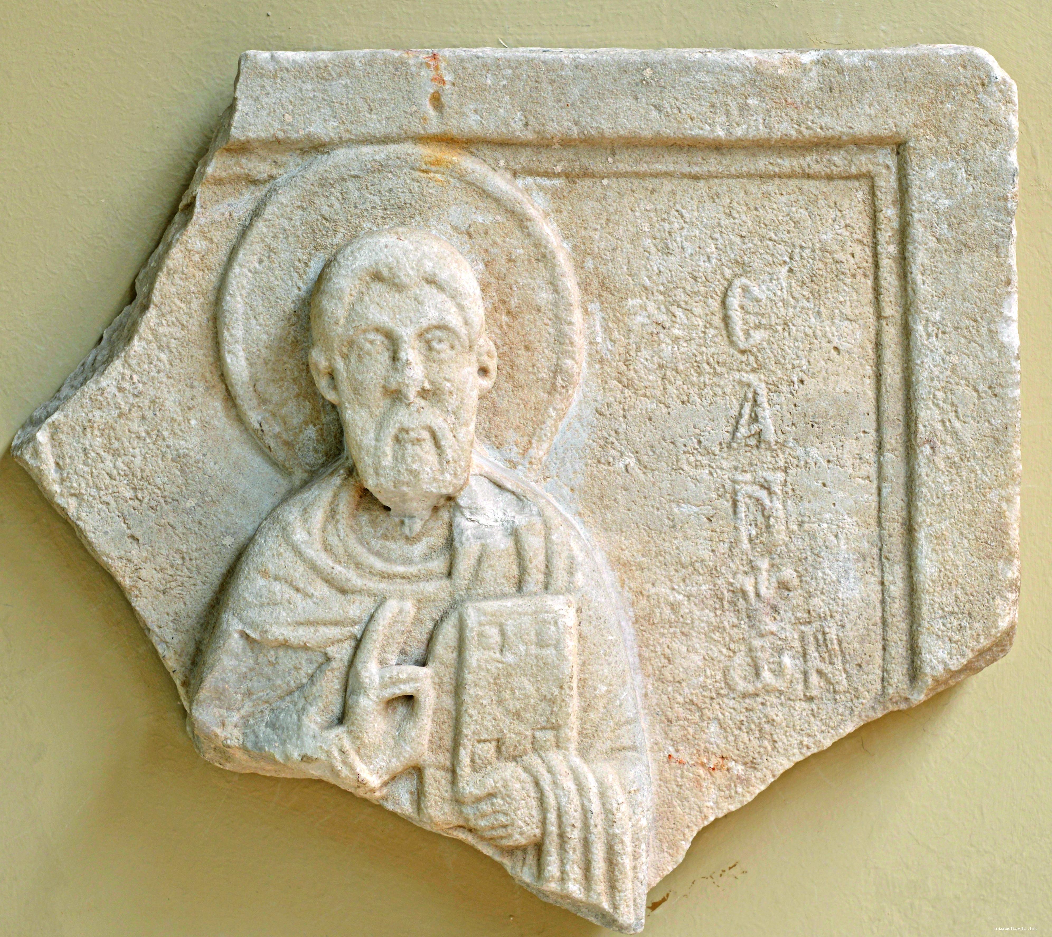 9- The relief of Saint Samson dated 10th – 11th century (Istanbul Archeology Museum)