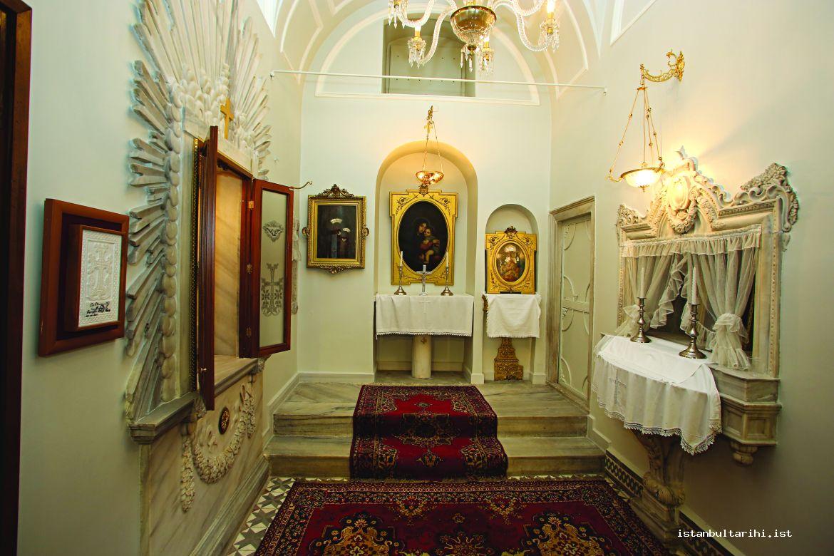 6- Baptism room in Beşiktaş Surp Asdvadzadzin Armenian Church