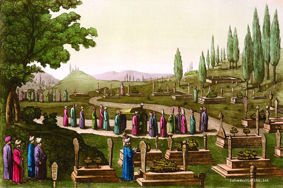 11- Eyüp Sultan Cemetery (d’Ohsson)