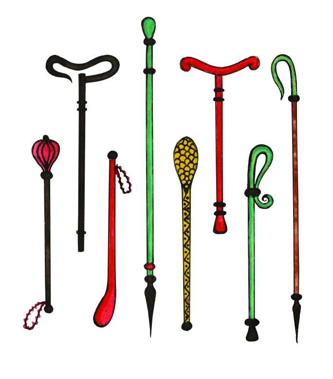 5- Some of the instruments used by dervishes (<em>Mecmua</em>)