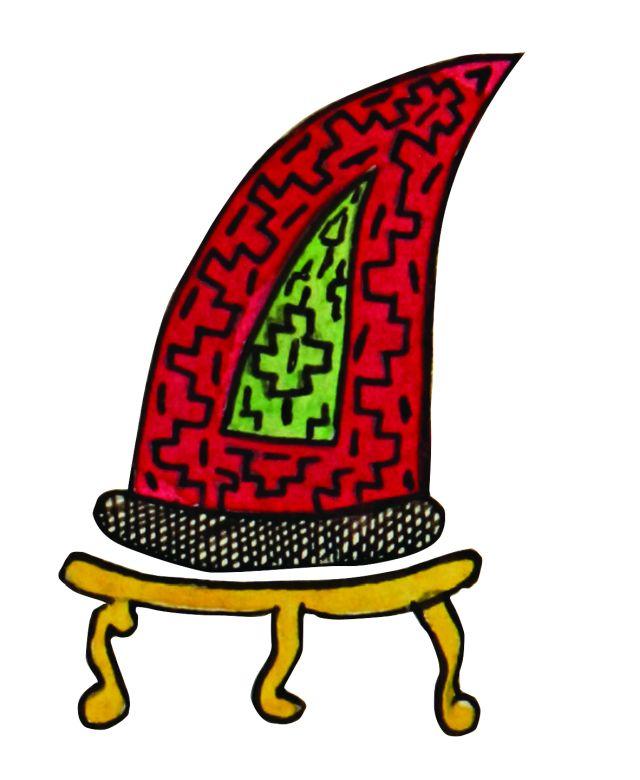 50- The special headdress of Qadiri seyfi (<em>Mecmua</em>)