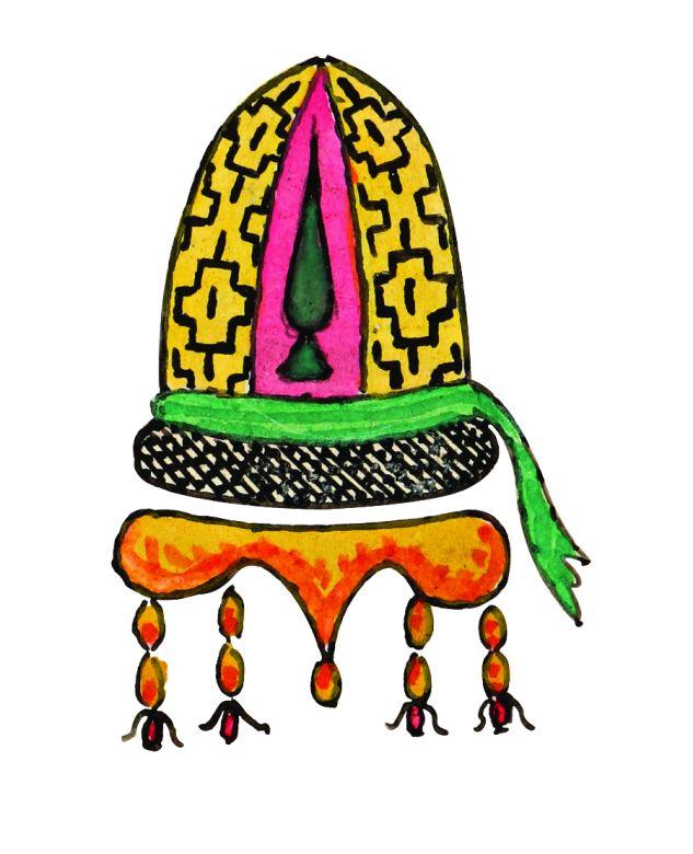  51- The special headdress of Qadiri elfi (<em>Mecmua</em>)