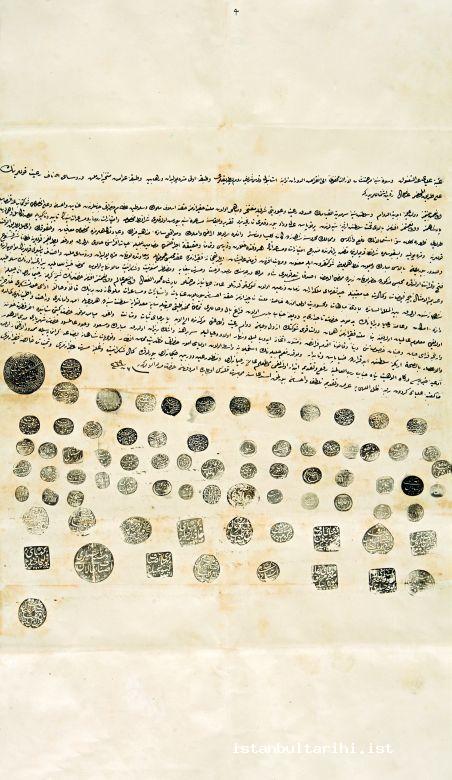 10- The letter of gratitude sent by Istanbul and Jerusalem Patriarchs and other prominent members of Greek community to Sultan Abdülmecid for the concessions he bestowed to Greek community (BOA, İ.HR, no. 99/4835)