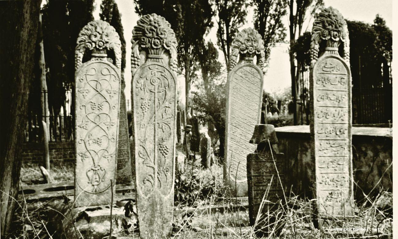 1- The gravestones of women