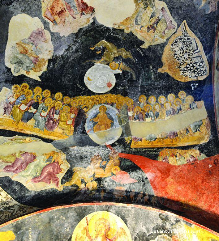 24- The depiction of Final Judgment and the scene from the Last Day (Kariye)