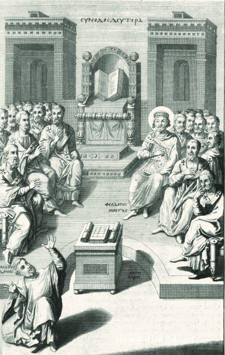 7- The Second General Council which was convened in Constantinople for the first time as ecumenical in 381