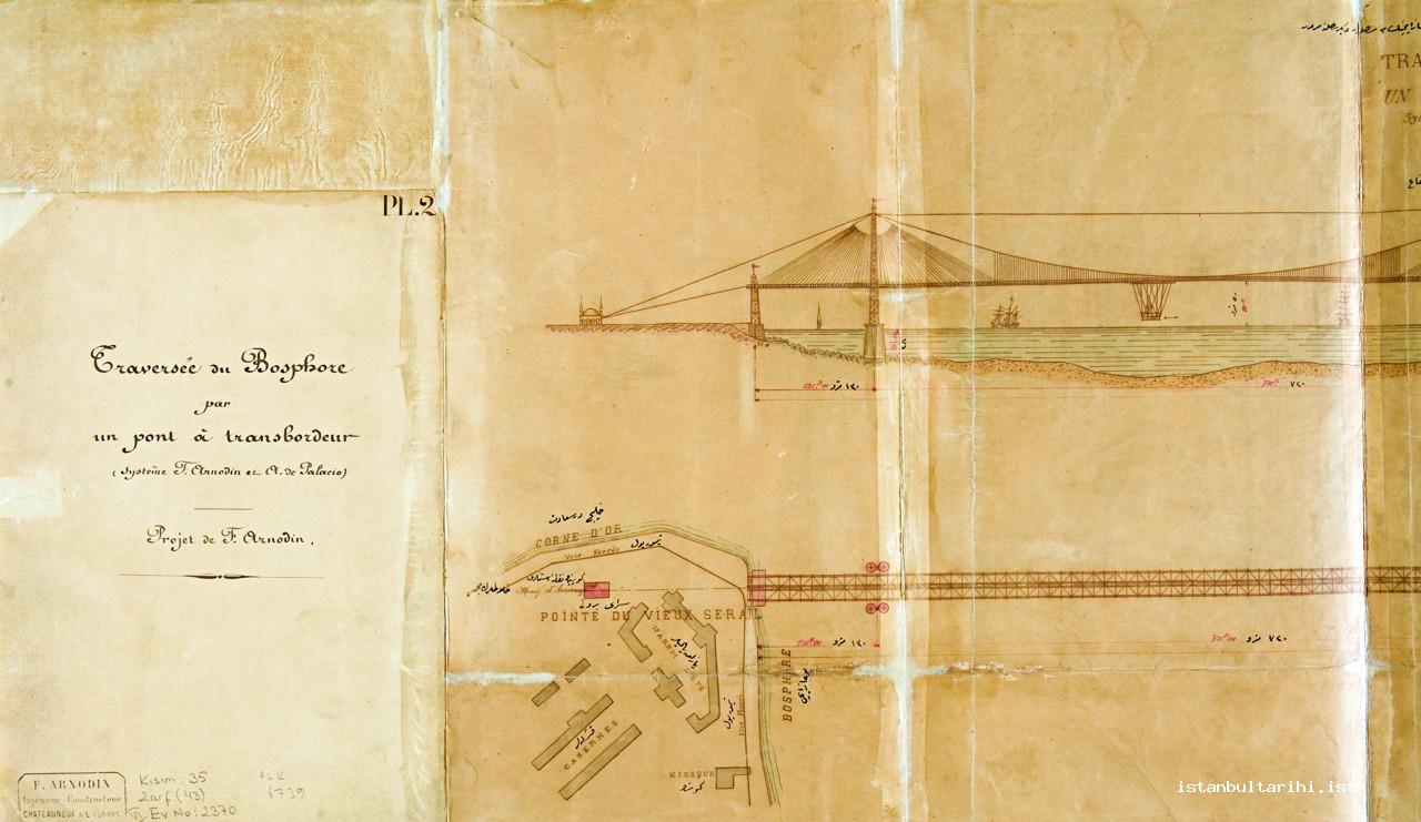 1b- The schemas of Kandilli-Rumelian castle Bridges dated 17 March 1900 (BOA PLK. p. no. 6739)