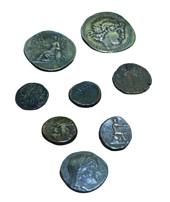 1- The coins of the city of Byzantium in 3<sup>rd</sup> – 2<sup>nd</sup> century BCE (Istanbul Archeology Museum, Coins Section)
