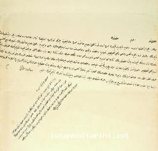 1- Sultan Abdülmecid’s order dated 9 July 1850 about preventing Muslim women getting on the Russion boat operating across Bosporus (BOA İ. MVL, no. 175/5212)