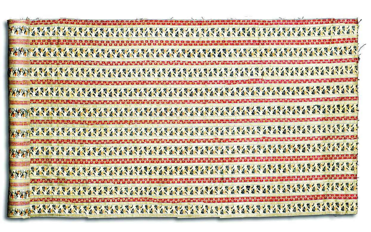 20c- Istanbul çatması type fabric (up left) and Selimiye type fabric (Istanbul Metropolitan Municipality City Museum – Topkapı Palace Museum)