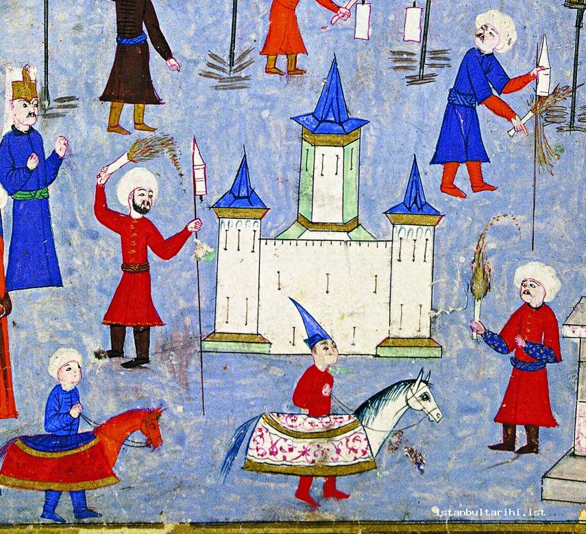 2- The fireworks in the festivities of 1582 (İntizami)
