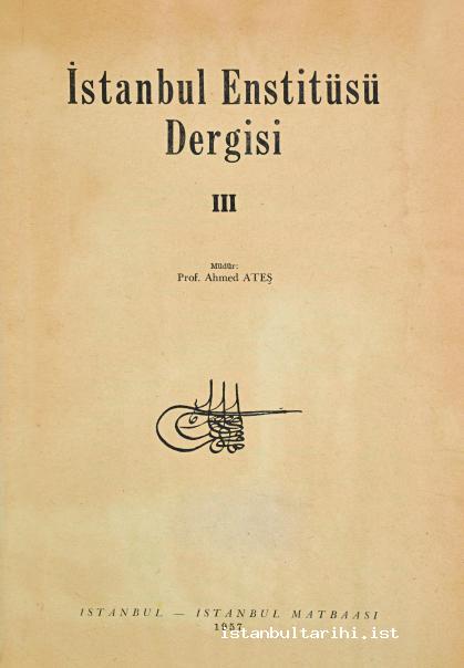 3- Journal of <em>İstanbul Enstitüsü</em> (<em>Istanbul Institute</em>)