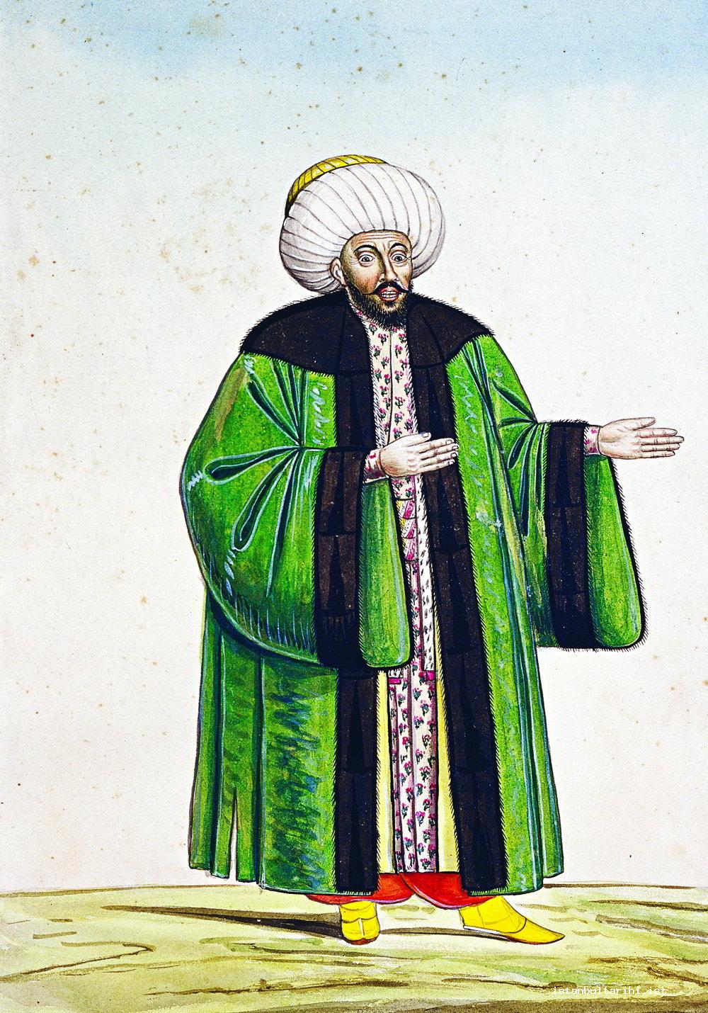 7- Chief Physician (Topkapı Palace Museum Archive, no. 3690)