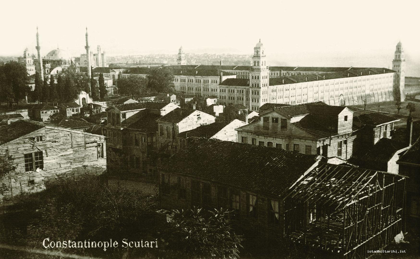 17- The new building of Selimiye Barracks built by Sultan Mahmud II near which there were Üsküdar Publishing House and other New Order (Nizam-ı Cedid) facilities