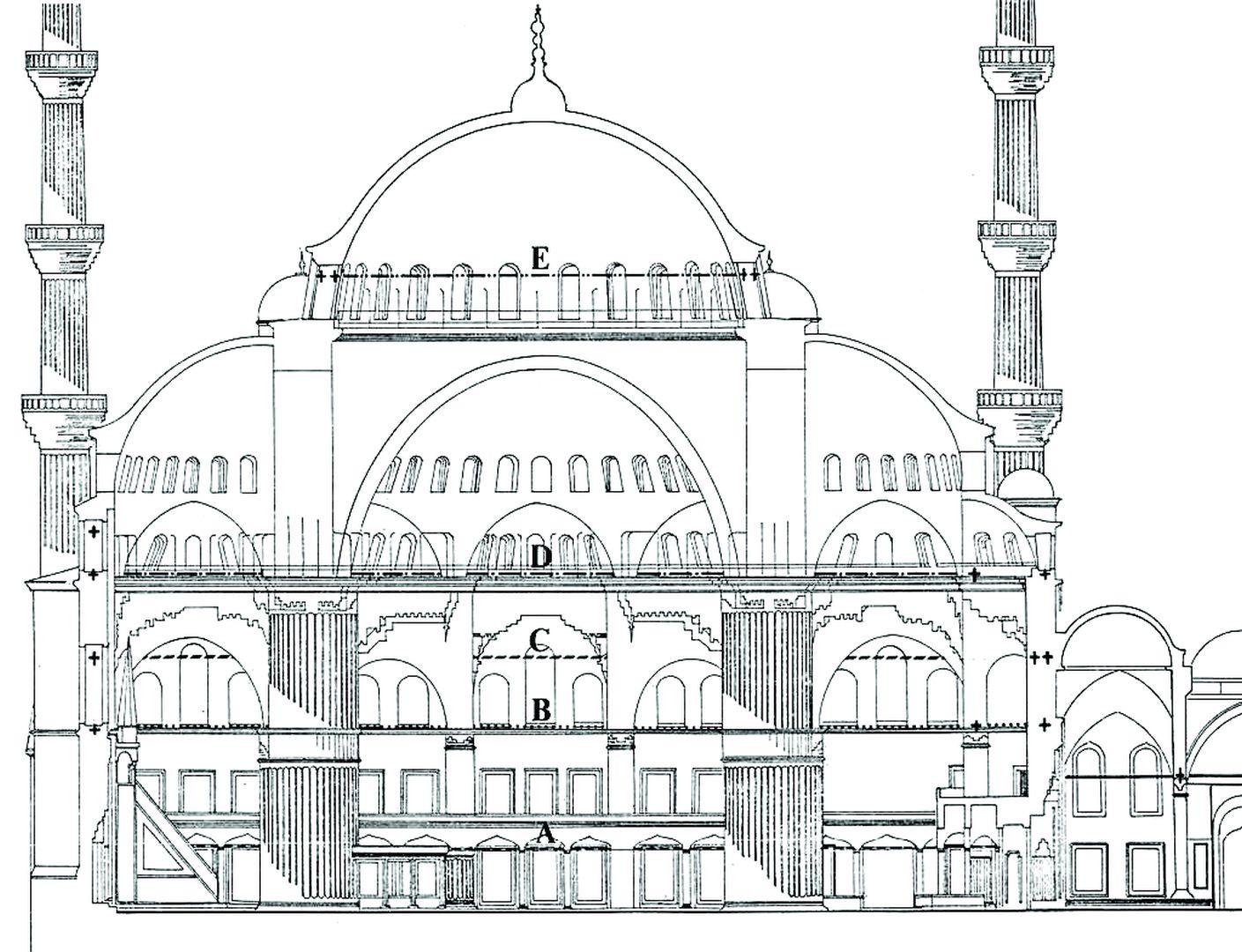 18- Sultanahmet Camii, gergiler-hatıllar