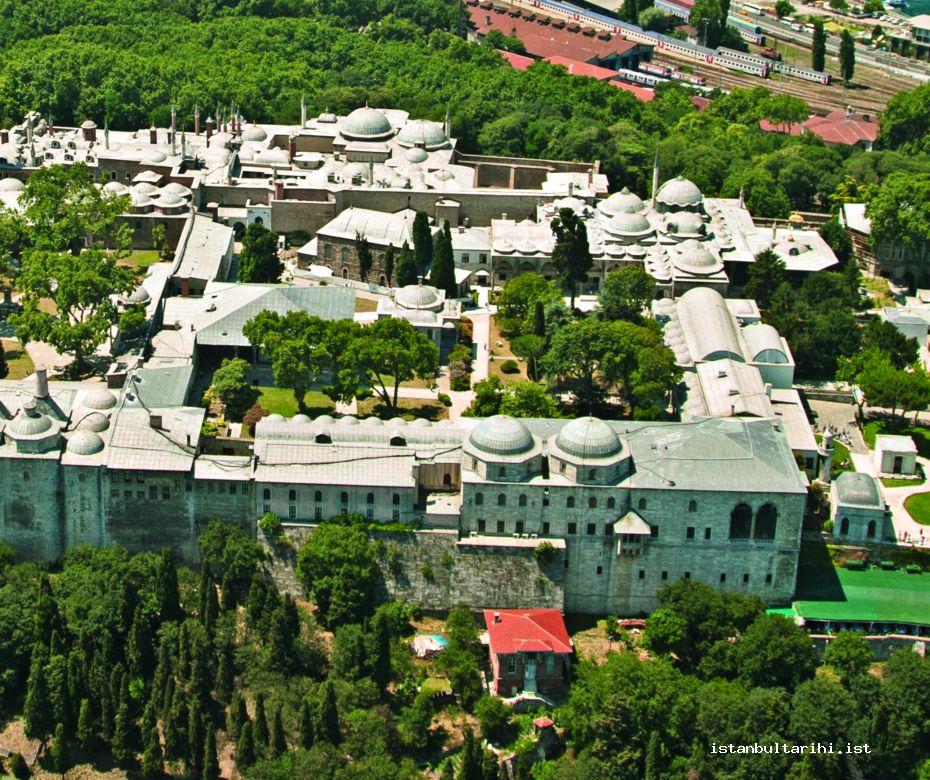 19- The aerial view of Enderun (Palace School) in Topkapı Palace