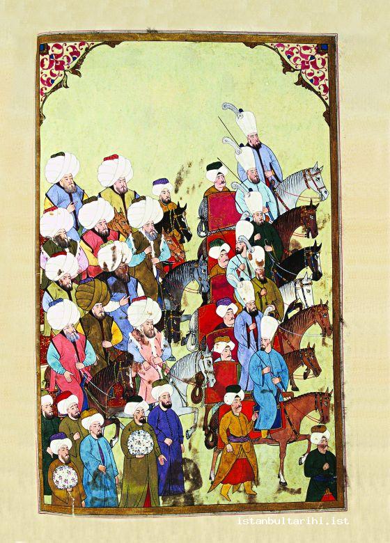 37- The scholars of Istanbul, 17<sup>th</sup> century (Vehbi)